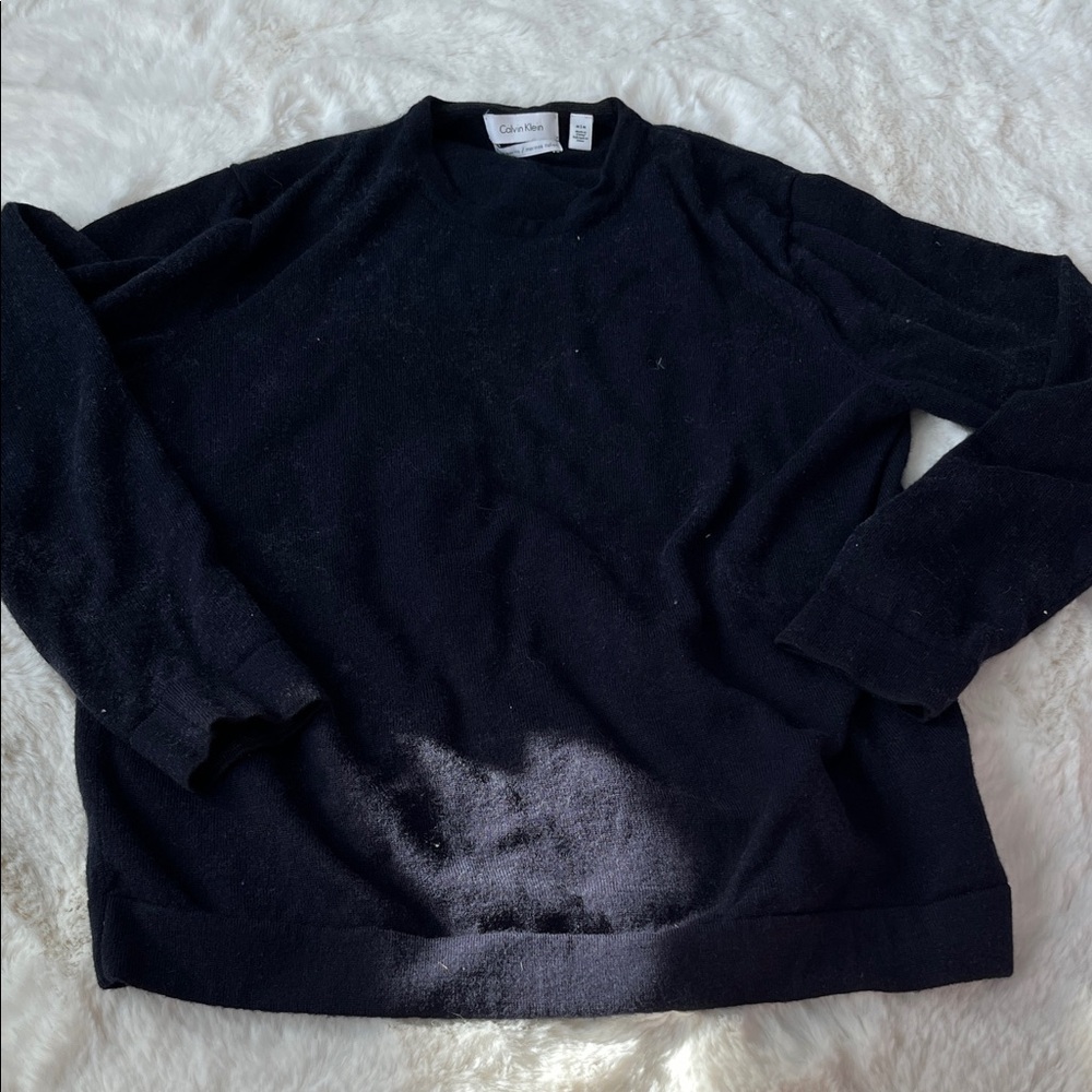 Calvin Klein Men's Navy Crewneck Sweater